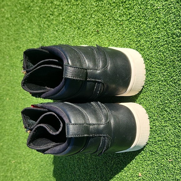 Nike Air Jordan 1 High Zip Women's 6 US Black Leather Gold Zipper Womens - Picture 4 of 9